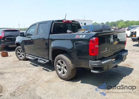 2017 Chevrolet Colorado Z71 из США, поврежденный, VIN 1GCGTDEN7H1265540